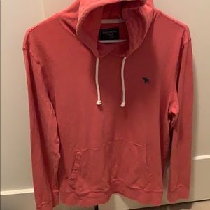 Abercrombie & Fitch (A&F) Red-pink hoodie